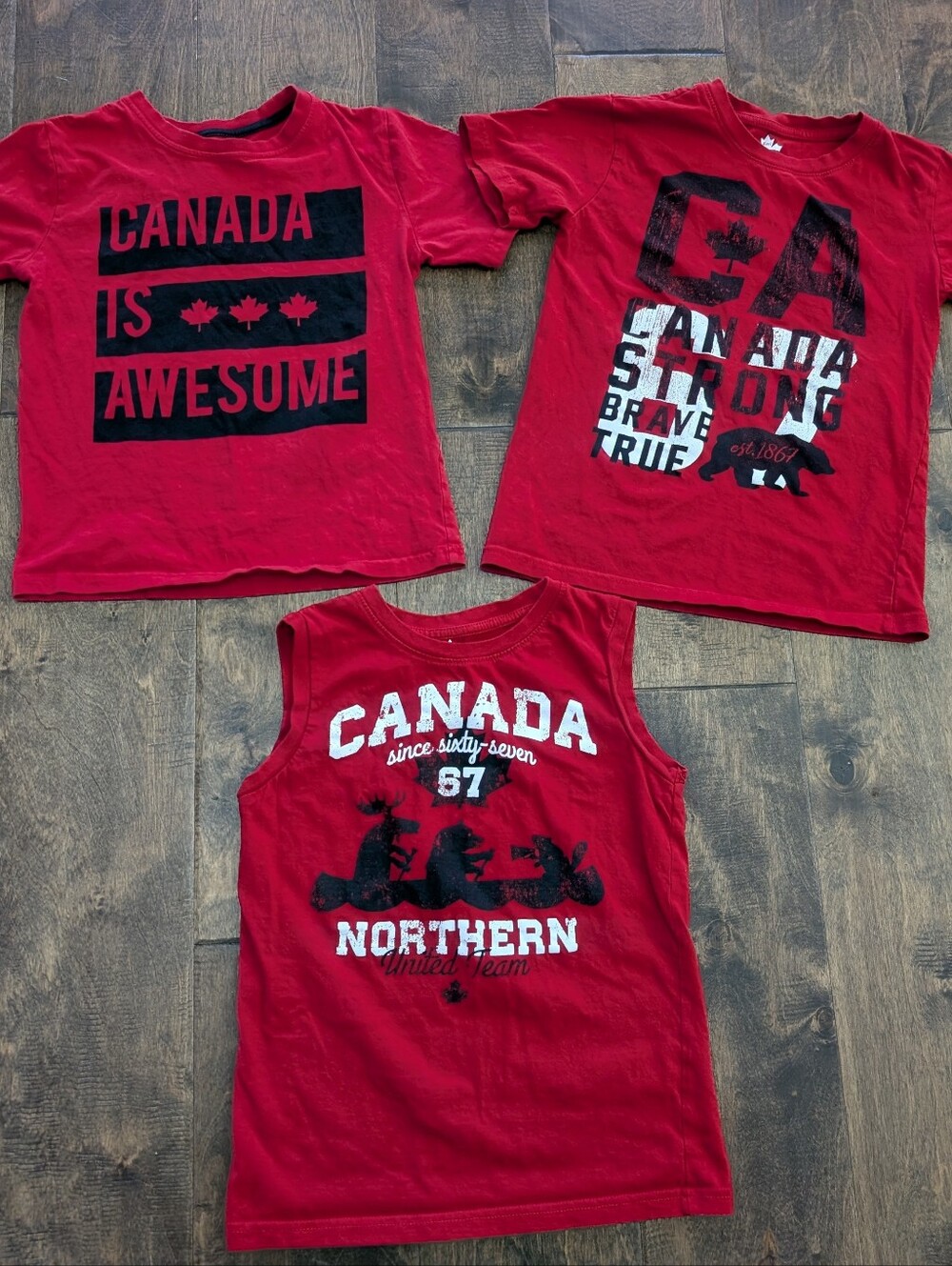 Patriotic Canada Tops